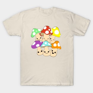 Cute Mushrooms T-Shirt